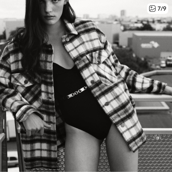 Zara oversized Wool blend shacket - Picture 12 of 13